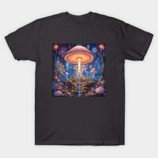 Magic Mushroom Mountain T-Shirt